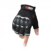 Yarım Parmak Korumalı Paintball Motorcross Bisiklet Motorsiklet Eldiveni - 1