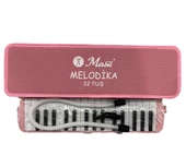 Masis 32 Tuş Lüks Çantalı Melodika Pastel Renk Pembe - 1
