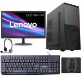Turbox Tx2794 i7 6700 8GB Ram 256GB SSD 23.8 inç Lenovo Monitör Logitech Kulak. Call Center Bilgisayarı - 1