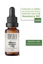 Masala Saf Biberiye (Kuşdili) Yağı 10 ml. (Rosemary Oil) thumbnail 1