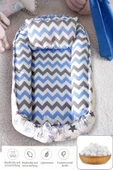 RevuBaby Baby Nest Lüx Tasarım Ortopedikjaju-babynest Bebek Yatağı Anne Yanı Bebek Yatağı - 4