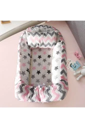 RevuBaby Lüx Tasarım Ortopedikjaju-babynest Bebek Yatağı Anne Yanı Bebek Yatağı - 3