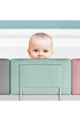 RevuBaby 200 Cm Serenity Xl Yeni Nesil Yatak Bariyeri Korkuluğu Pink (4 Blok) - 7