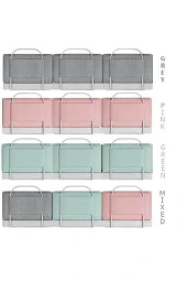 RevuBaby 200 Cm Serenity Xl Yeni Nesil Yatak Bariyeri Korkuluğu Pink (4 Blok) - 2