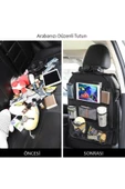 RevuBaby Araba Koltuk Arkası Eşya Düzenleyici Organizer Koltuk Arkası Koruyucu Tablet Cepli - 1