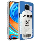 Smcase Xiaomi Redmi Note 9 Pro Kılıf Desenli Elegans Serisi Silikon - 4