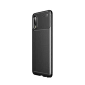 Smcase Samsung Galaxy A02 Kılıf Negro Karbon Silikon  Nano Ekran Koruyucu thumbnail 5