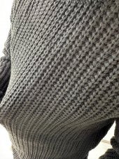 Kazak Tüylenmez Triko Boğazlı Erkek Kazak Balıkçı Yaka Kazak - 2