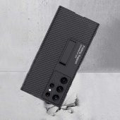 Samsung Galaxy S23 Ultra Kılıf Zore Kıpta Standlı Kapak - 10