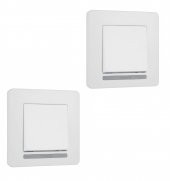 Selene Anahtar - Beyaz ( Çerçeve Dahil ) 2 ADET - 1