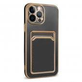 Apple iPhone 13 Pro Max Kılıf Zore Bark Kartlıklı Kapak - 4