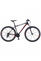 Salcano NG 650 29 Jant V Fren Full Shimano 21 Vites Dağ Bisikleti siyah kırmızı 19" - 1