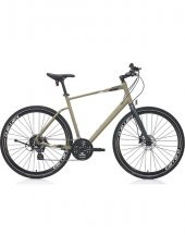 Carraro Sportive 324 28 Jant 24 Vites 48 cm Hidrolik Disk Fren Şehir Bisikleti-Mat Haki Yeşil - 1