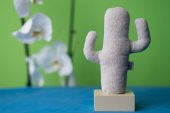 Kayigo  Woody Krem Üçlü Ofis  Seti - Bej Cactus - 5