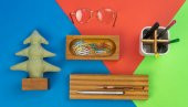 Kayigo Woody Yeşil Çam Üçlü Set - İroko Ağacı - 3