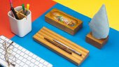 Kayigo Woody Koyu Kahverengi Üçlü Set - Mavi Ladin - 3