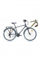 Carraro Elite 704 V Fren 21 Vites Full Shimano 28 Jant Şehir Bisikleti Açık Yeşil-Kahve 48 cm Kadro - 2