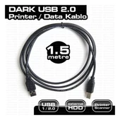 Dark Micro USB 2.0 Şarj Data Kablosu (DK-CB-USB2MICROL150) - 1