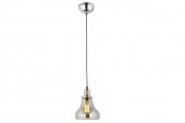 LampaLuce Cono Modern Sarkıt Salon Avizesi Tekli Krom 20x70cm - 1
