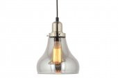 LampaLuce Cono Modern Sarkıt Salon Avizesi Tekli Krom 20x70cm - 2