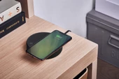 Lexon Oslo Energy + Kablosuz Şarj Cihazı ve Bluetooth Hoparlör Siyah - 4