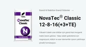 COMPO NOVATEC CLASSİC GÜBRE (12-8-16  3MGO+ME) 25 KG - 1