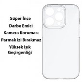 Baseus 03.MM İphone 14 Pro 6.1 Koruyucu Şeffaf Silikon Kılıf, Sararmaz Darbe Emici, Kamera Koruyucu - 4