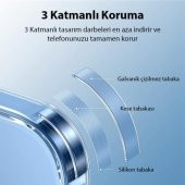 Baseus iPhone 14 Plus 6.7 Darbe Emici Kılıf ve Kırılmaz Ekran Koruyucu, Tam Koruma Seti, Sararmaz Kılıf - 2