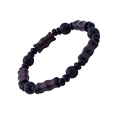 Siyah Oniks ve Ağaç Bileklik - 1