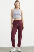 Jogger Eşofman Altı - Bordo - 1