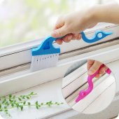 Küçük temizlik fırçası lavabo banyo cam ince arayer dip bucak - 1