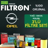 Opel Corsa C 1.2 Twinport Mann Filtron Filtre Bakım Set 2005-2007 - 1