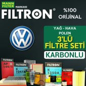 Vw Golf 5 1.4 Tsi Mann Filtron Filtre Bakım Seti 2006-2009 - 1