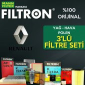Renault Megane 2 1.6 16v Mann Filtron Filtre Bakım Seti 2003-2009 - 1