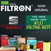 Seat Cordoba 1.4 TDI Mann Filtron Filtre Bakım Seti 2003-2009 - 1