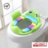 Softy Frog/Kurbağa Çocuk Klozet Kapağı Adaptörü Yeşil - 1