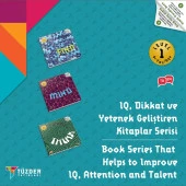 6LI SET 9+ Yaş / IQ, Dikkat ve Yetenek Geliştiren Kitaplar Serisi - 2