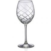 Kcd Armonı Sade Kesme El Dekor Yaldızlı Desenli Cam 6 Adet Ayaklı Bardak Kadeh thumbnail 2