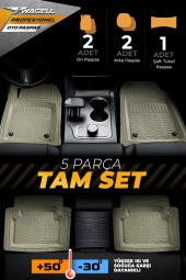 wagell Profesyonel Bej 4d Havuzlu Skoda Citigo Uyumlu Oto Paspas thumbnail 3