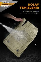 wagell Profesyonel Bej 4d Havuzlu Skoda Citigo Uyumlu Oto Paspas thumbnail 5