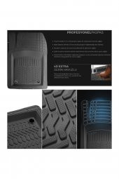 OtoLine Hyundai Ix20 Pro Bej Havuzlu Paspas Seti thumbnail 3