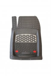 Autokit Teamcar Havuzlu 3d Oto Paspas Siyah - Gri thumbnail 2