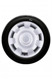 SJS Sks Alfa Romeo Jant Kapağı 14 Inç Kırılmaz 1 Takım 4 Adet No:206 - 1