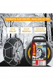 MEFATECH Kar Zinciri 175/70/r14 X Tipi Binek Suv Takmatik Kolay Montaj - 2