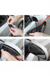 ÜRÜNBANA Renault Kadjar Uyumlu Ayna Rüzgarlığı, Yağmur Koruyucu - 4