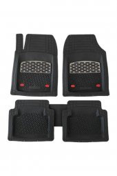 Yekoto Renault Twingo (95-205) Extra Derin Havuzlu 3d Karbon Paspas thumbnail 1