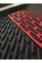 Yekoto Renault Symbol(13-19) Extra Derin Havuzlu 3d Kırmızı Paspas thumbnail 3