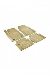 Sevenyol Fiat Panda 12- 3d Havuzlu Profesyonel Paspas Bej - 1