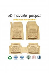 SAFİR 2003 Model Renault Captur Için Havuzlu Tip Universal Lüks Bej Paspas - 1