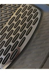 Yekoto Fiat Grande Punto (05-14) Extra Derin Havuzlu 3d Karbon Paspas - 2